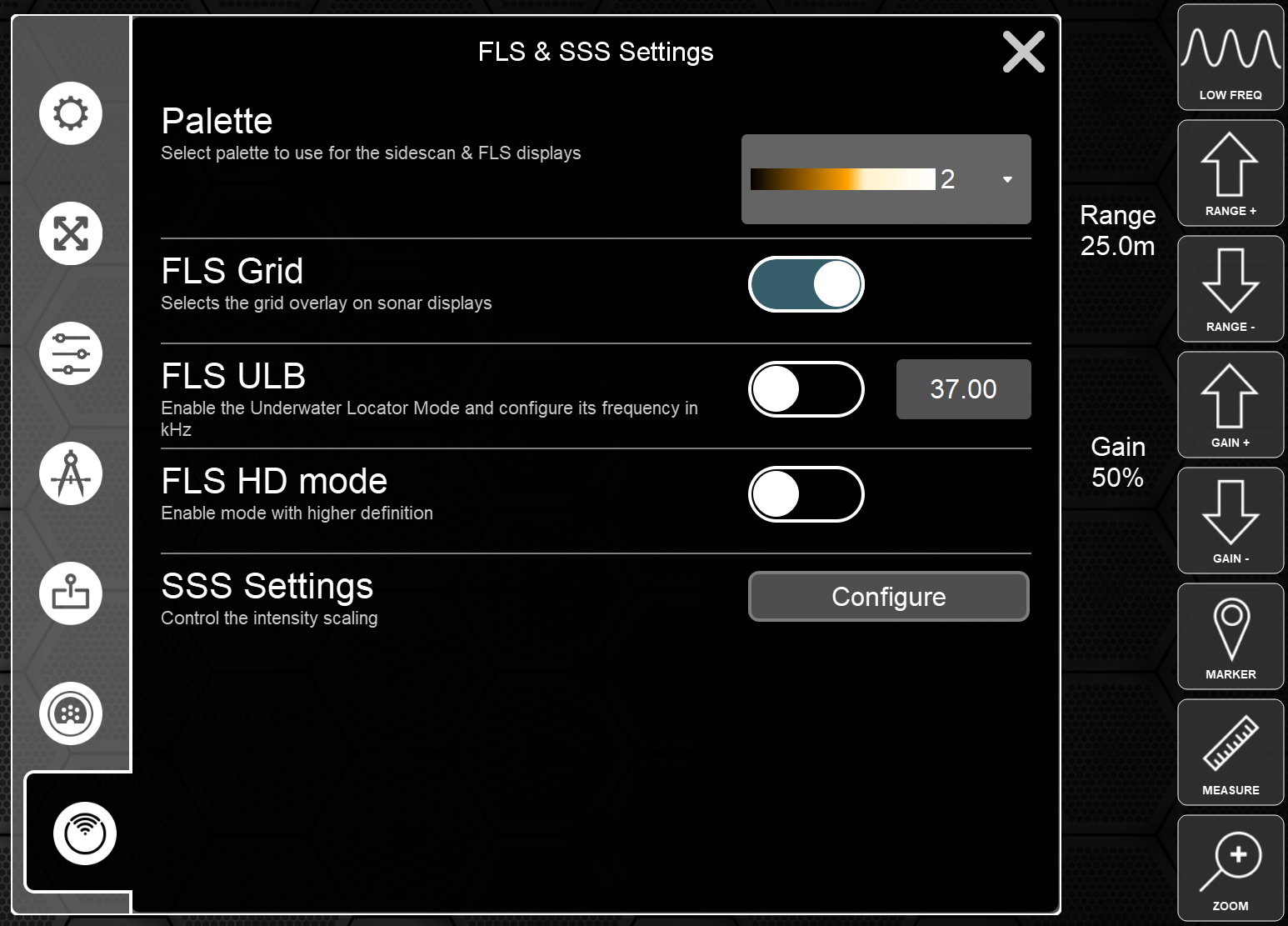 Software Controls & Settings