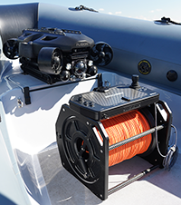 SRS Fusion ROV tether and reel